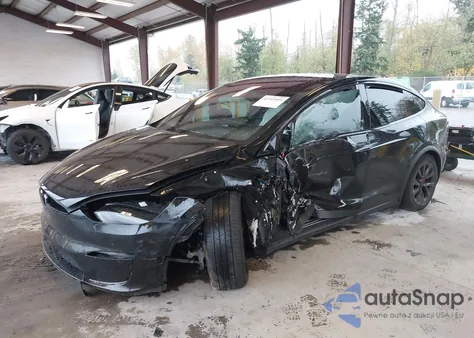 2024 Tesla Model X Plaid Tri Motor All-Wheel Drive from USA, damaged, VIN 7SAXCBE67RF457369